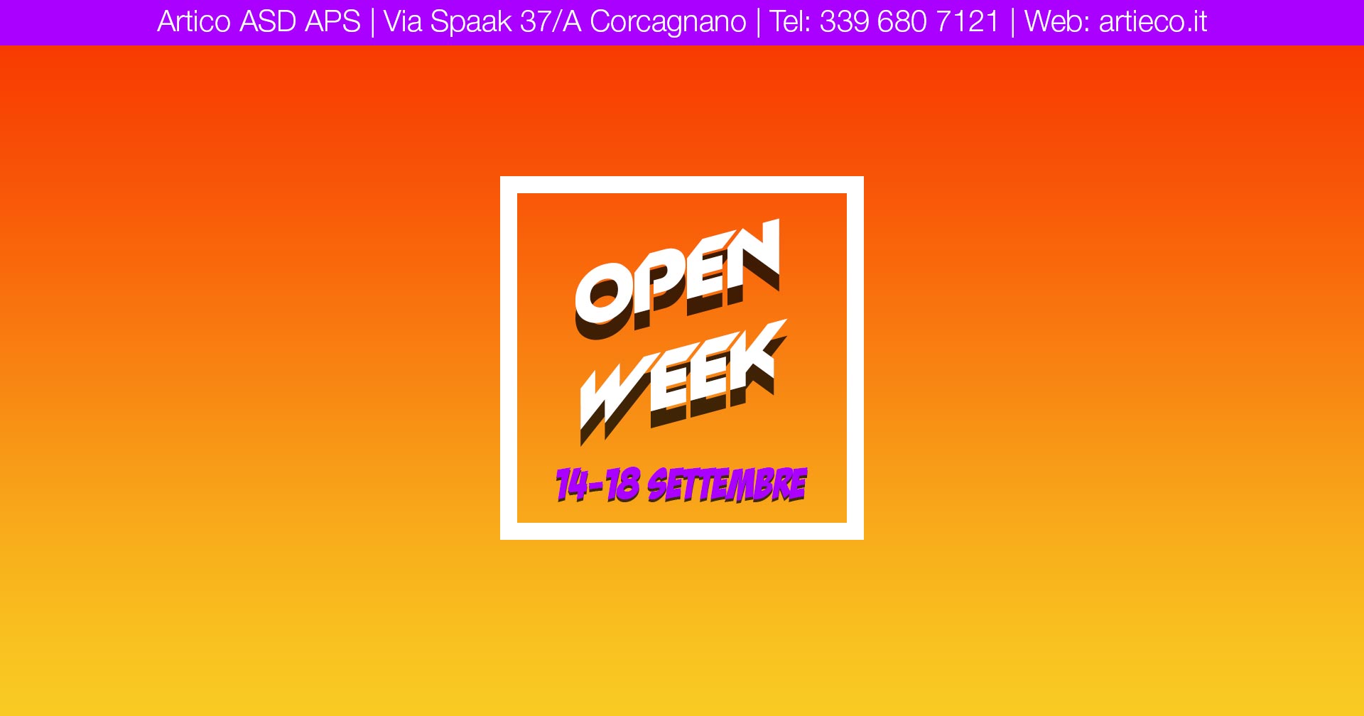 Open Week 2020